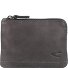  Nimbus Portfel z kluczem Skórzany 11 cm Model charcoal