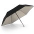  Zero Kieszonkowy parasol 21 cm Model solid black-ivory