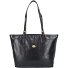  Story Donna Shopper Bag Leather 32 cm Model nero-gold