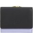  Corsica Portfel Ochrona RFID Skórzany 11 cm Model black-lavander