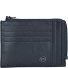  Niebieskie kwadratowe specjalne etui na karty kredytowe RFID Skóra 12 cm Model nero