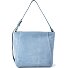  Chudy Torba na ramię M Skórzany 36 cm Model blue denim suede