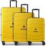  Bologna 4 kółka Zestaw walizek 3-części Model yellow
