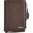  Northon Portfel Ochrona RFID Skóra 9 cm Model dark brown
