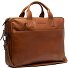  Frazer Teczka Skórzany 38 cm Komora na laptopa Model cognac