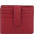  Oslo Nappa Credit Card Case RFID Leather 9,5 cm Model rot