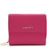  Bologna Leather Portfel Skórzany 12 cm Model hot pink