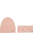  Zestaw upominkowy czapka i opaska z dzianiny Ck Metal Model petal blush