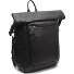  Remo Plecak Skórzany 47 cm Komora na laptopa Model black
