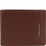  Eluxe Veg Portfel Skóra 12.5 cm Model dark brown