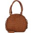  Femi & Nine Skórzana torba na ramię 34 cm Model cognac