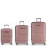  Akane 4 Roll Suitcase Set 3szt. Model rosa