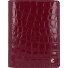  Nizza Portfel Ochrona RFID Skórzany 11 cm Model rot