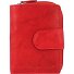  Basic Wallet RFID Leather 9 cm Model red