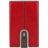  Story Uomo Credit Card Case Leather 6,5 cm Model rosso