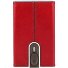  Story Uomo Credit Card Case Leather 6,5 cm Model rosso