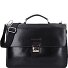  Romano Messenger Leather 40 cm Laptop Compartment Model schwarz