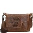 Vintage Cafe Racer Messenger Leather 39 cm Model braun Vintage Cafe Racer Messenger Leather 39 cm Model braun