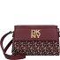  Rosa Torba na ramię 21 cm Model aged wine-garnet