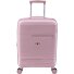  3800 4 kółka Walizka kabinowy 55 cm z plisą rozprężną Model metallic pink