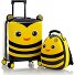  Kids 4-Rollen Kofferset 2tlg. Model bumble bee