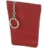  Logo Key Case Leather 9 cm Model rot