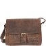  Antique Messenger 32 cm Leather Laptop Compartment Model natur