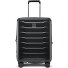  Phoenix 4 kółka Walizka kabinowy 55 cm z plisą rozprężną Model black