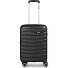  Paris 4 kółka Walizka kabinowy S 55 cm z plisą rozprężną Model black