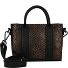  Glam Newburgh Mini Torba Handbag Skóra 18.5 cm Model croco bronze - black