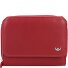  Polo Wallet RFID Leather 11,5 cm Model rot