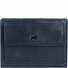  Arezzo Wallet RFID Leather 8 cm Model d. blau