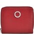  Athena Portfel Ochrona RFID Skóra 10.5 cm Model rot