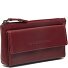  Torano Portfel z kluczem Skórzany 12 cm Model red