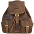  Vintage City Backpack Leather 35 cm Model braun