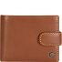  Norwegian Portfel Ochrona RFID Skórzany 12 cm Model tan