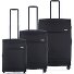  Discovery 4-Wheel Suitcase Set 3szt. Model black