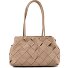  Mrs. Bella Torba na ramię Skórzany 40 cm Model almond