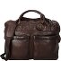  Balthazar Teczka Skóra 42 cm Komora na laptopa Model chocolate brown