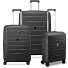 Starlight 3.0 4 kółka Zestaw walizek 3-części z plisą rozprężną Model black Starlight 3.0 4 kółka Zestaw walizek 3-części z plisą rozprężną Model black
