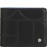 Up! Portfel Ochrona RFID Skórzany 10.5 cm Model black-pastel blue