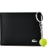  Portfel Ochrona RFID Skórzany 11 cm Pudełko na prezenty Model noir kr ball jaune fluo