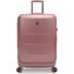  EZ Fashion 4 kółka Walizka M 66 cm z plisą rozprężną Model rose gold