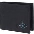  New Cryptan Portfel Ochrona RFID 12 cm Model schwarz-windrose 2.0 cyan
