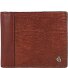  Donna Portfel Ochrona RFID Skóra 11 cm Model cognac