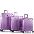  Xtrak 4 kółka Zestaw walizek 3-części z plisą rozprężną Model lavender