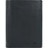  Nowy jedwabno-skórzany portfel 9 cm Model schwarz