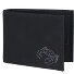  New Cryptan Portfel Ochrona RFID 11 cm Model schwarz-crab grey