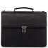  Glasgow Teczka Ochrona RFID Skóra 40 cm Komora na laptopa Model black