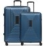  Essentials 14 4 kółka Zestaw walizek 2-części z plisą rozprężną Model dark blue metallic